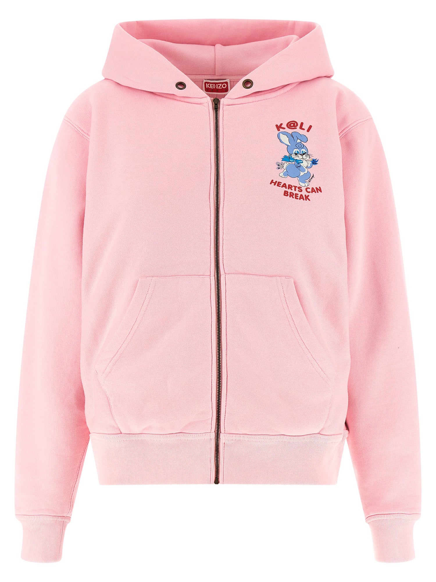 Kenzo Cartoon Hoodie Pink