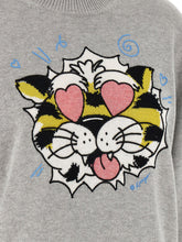 Kenzo Wild Tiger Sweater Gray