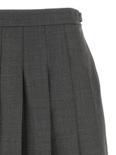 Thom Browne Uniform Mini Skirt Gray
