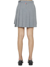 Thom Browne Uniform Mini Skirt Gray