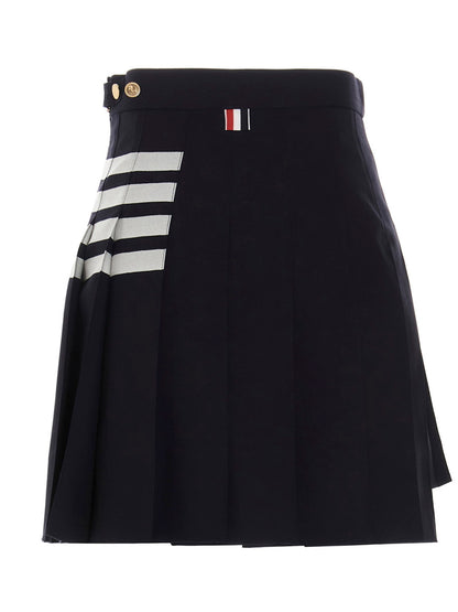 Thom Browne 4 Bar’ Skirt Blue
