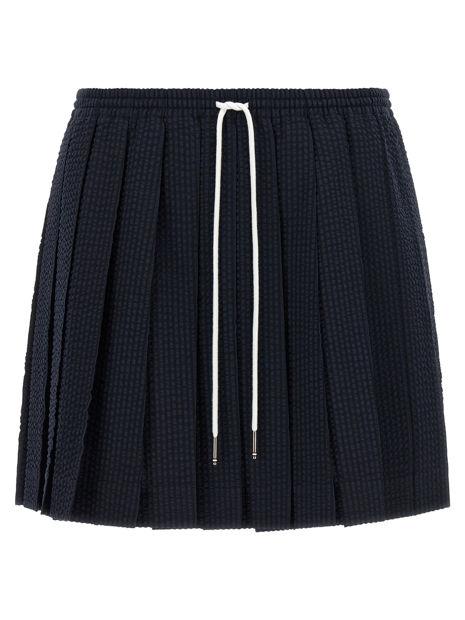 Thom Browne Striped Skirt Blue
