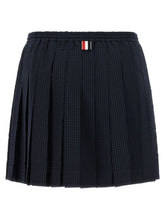 Thom Browne Striped Skirt Blue