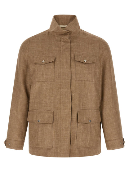 Herno Field Jacket Beige