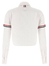 Thom Browne 4bar Cropped Shirt White
