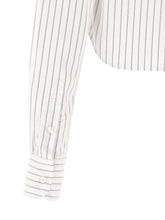 Thom Browne 4bar Cropped Shirt White
