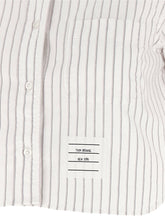 Thom Browne 4bar Cropped Shirt White