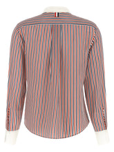 Thom Browne Removable Lavallière Collar Shirt Multicolor