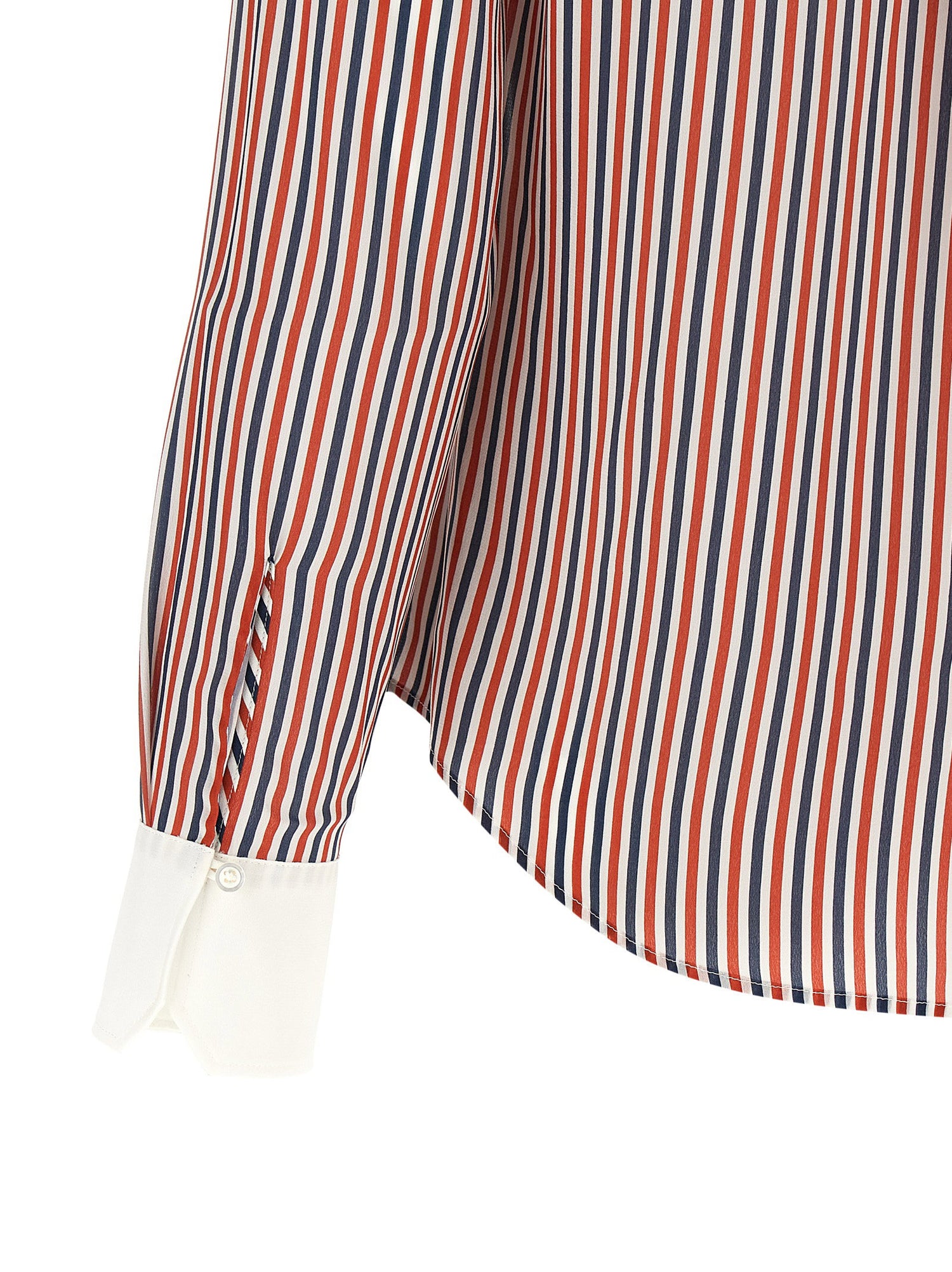 Thom Browne Removable Lavallière Collar Shirt Multicolor