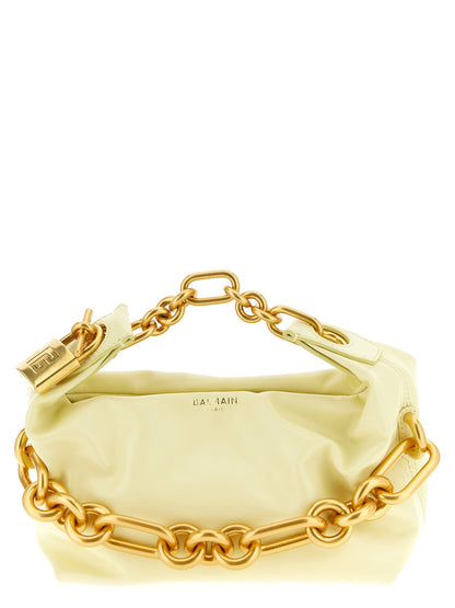 Balmain Sync Mini Handbag Yellow