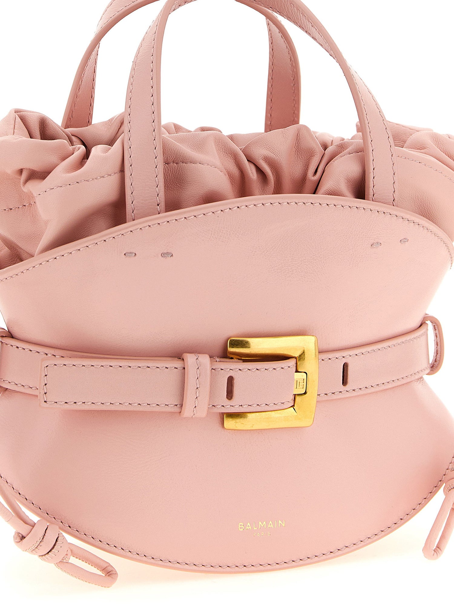 Balmain Shuffle Mini Handbag Pink