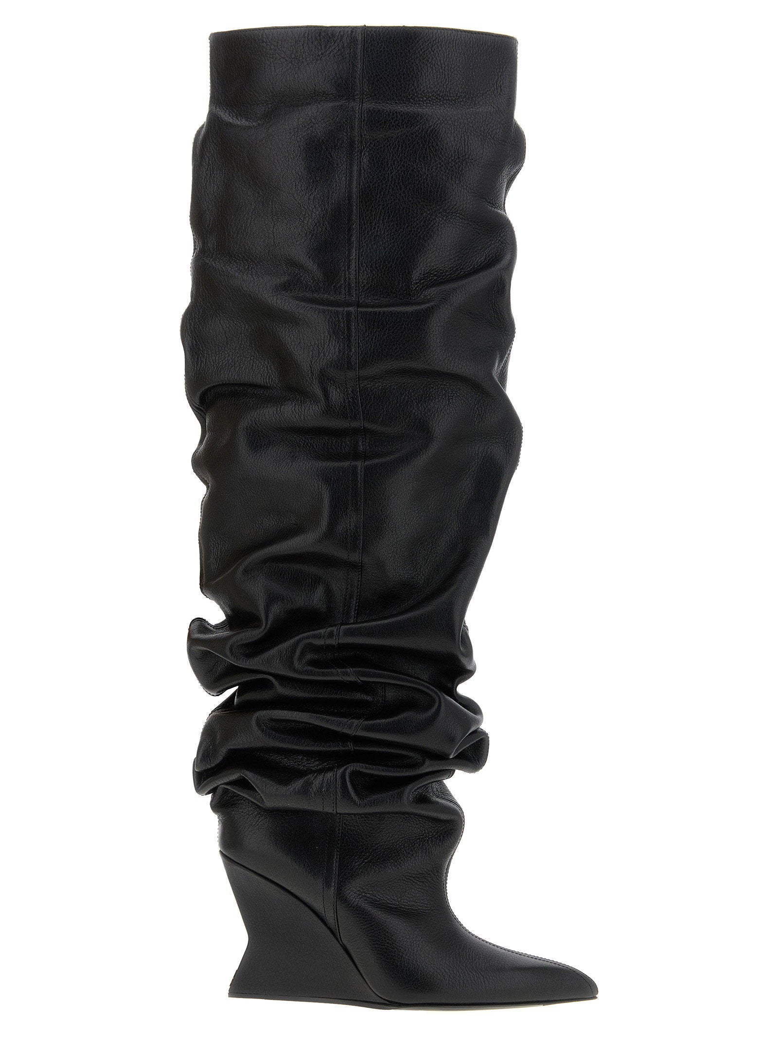 Balmain Cuissardes Leather Black