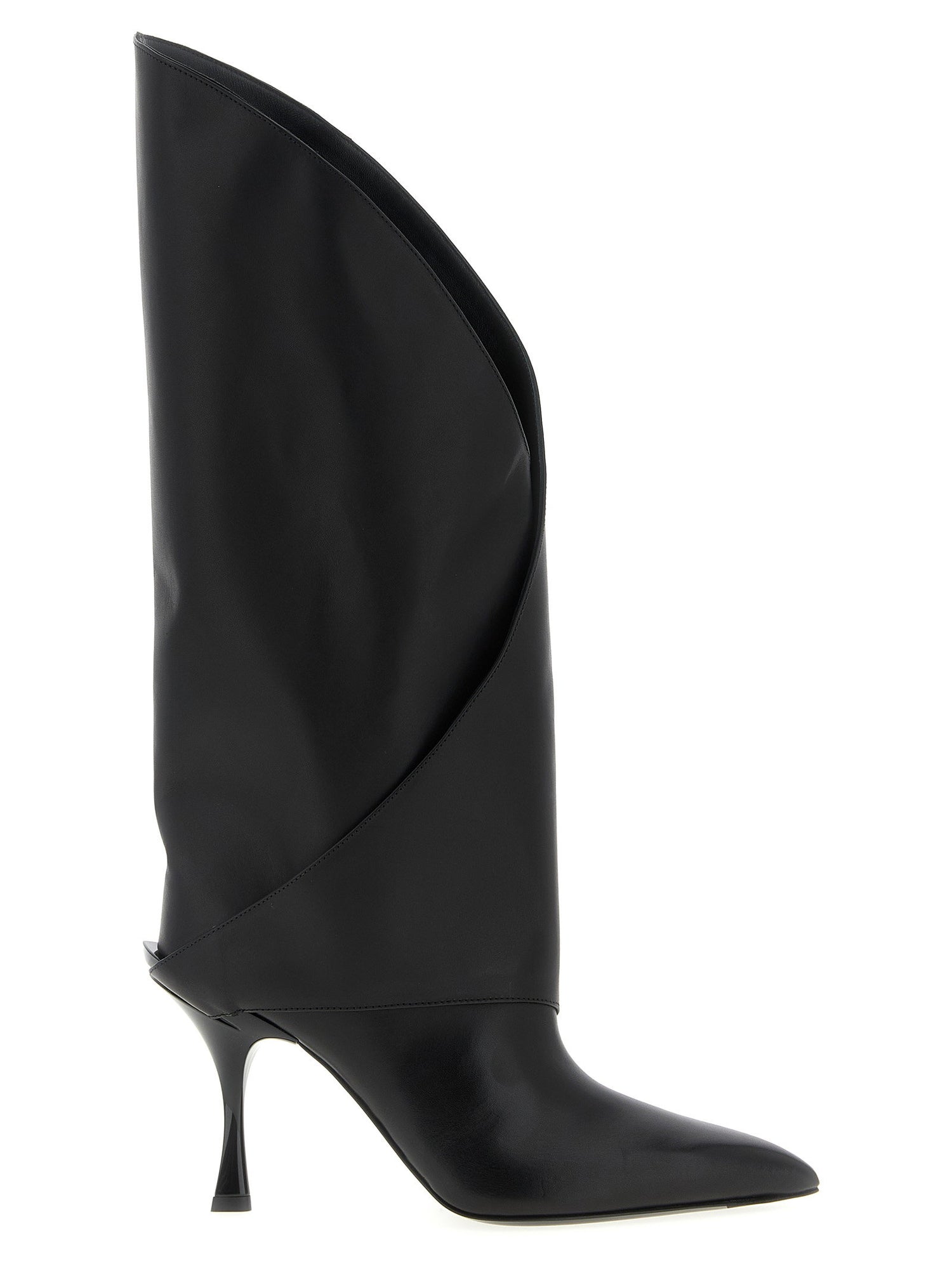 Balmain Twist Boots Black