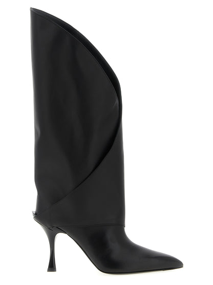 Balmain Twist Boots Black