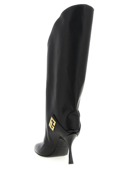 Balmain Twist Boots Black