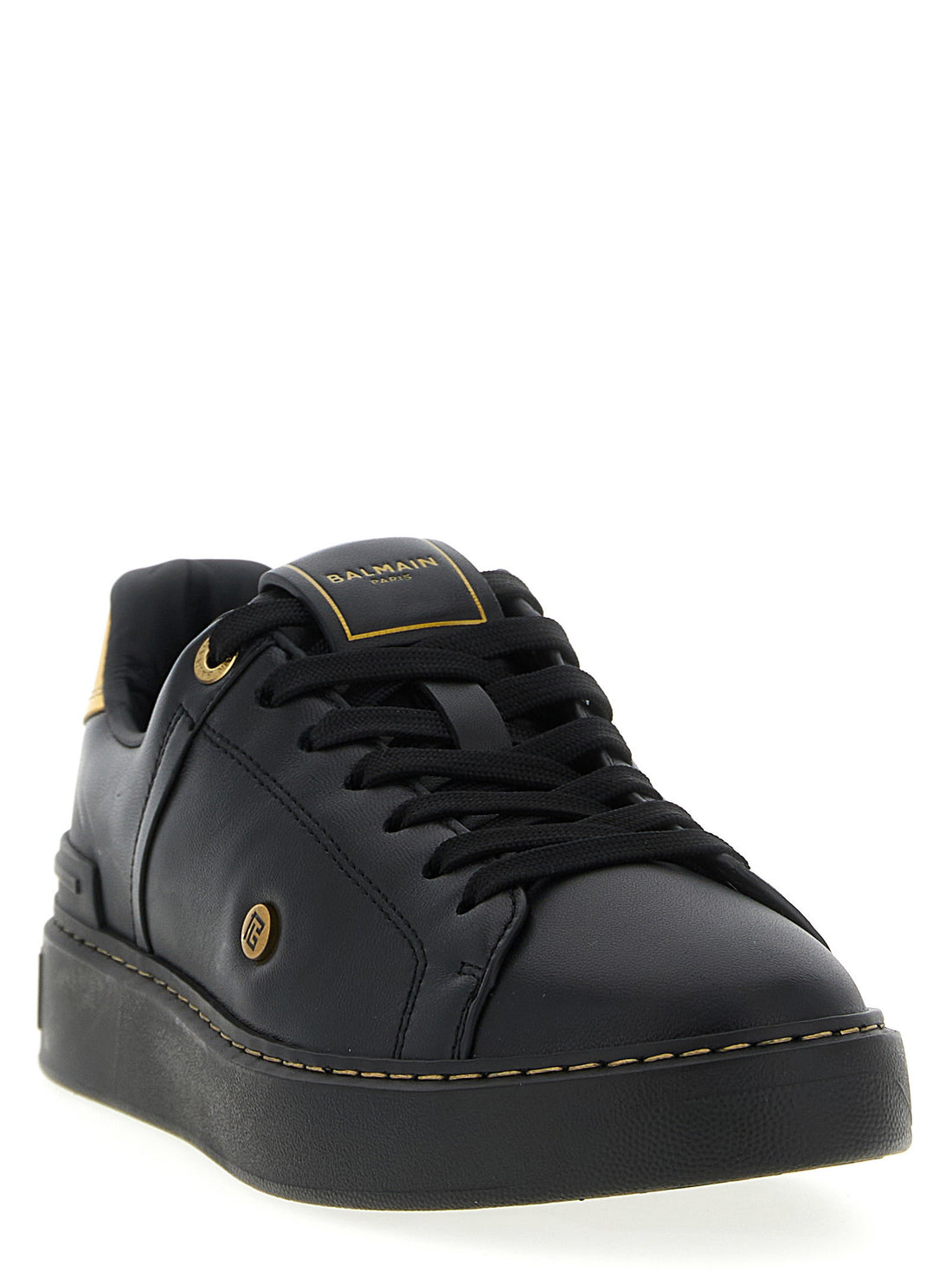 Balmain B-court Sneakers Black