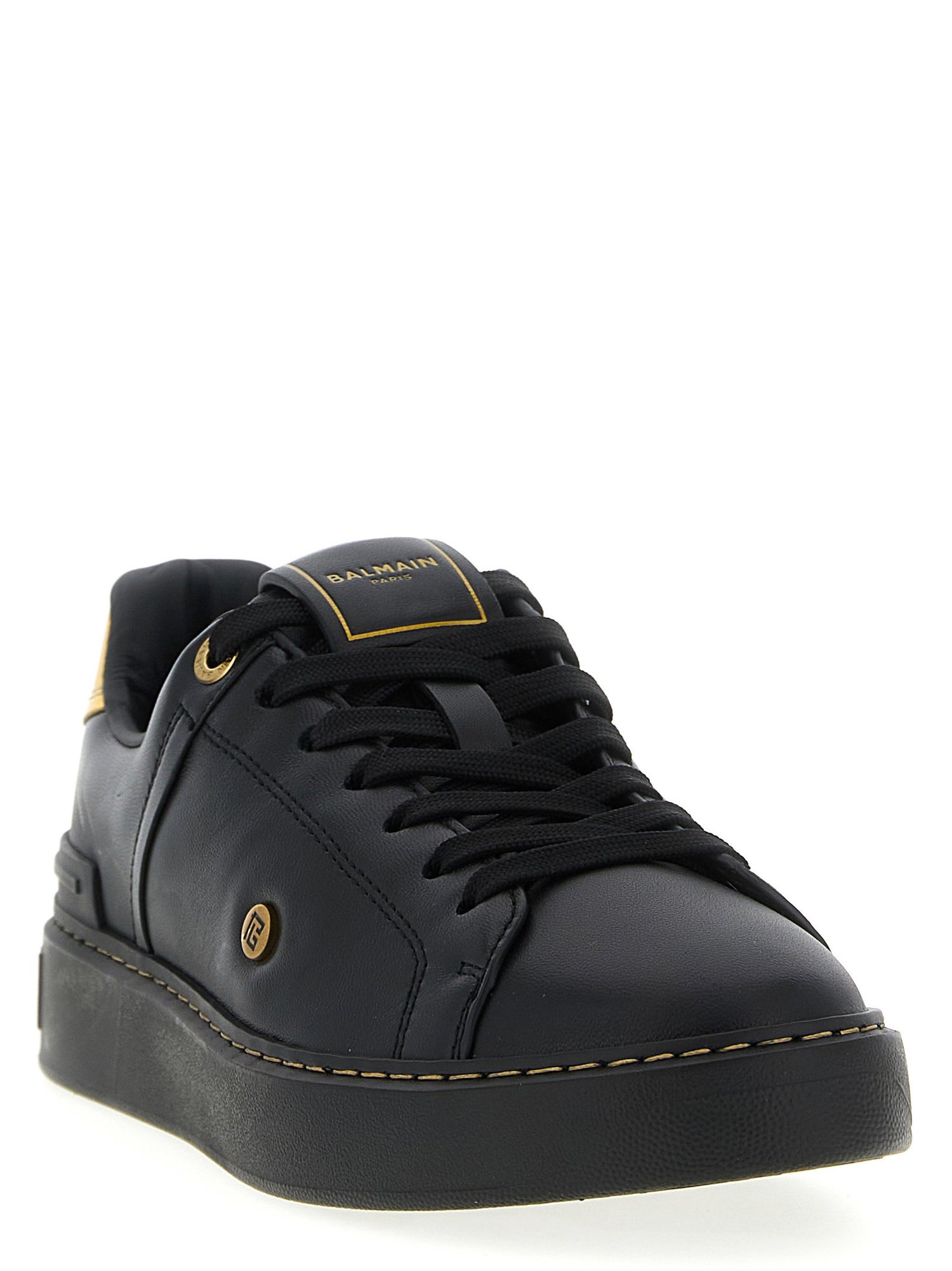Balmain B-court Sneakers Black
