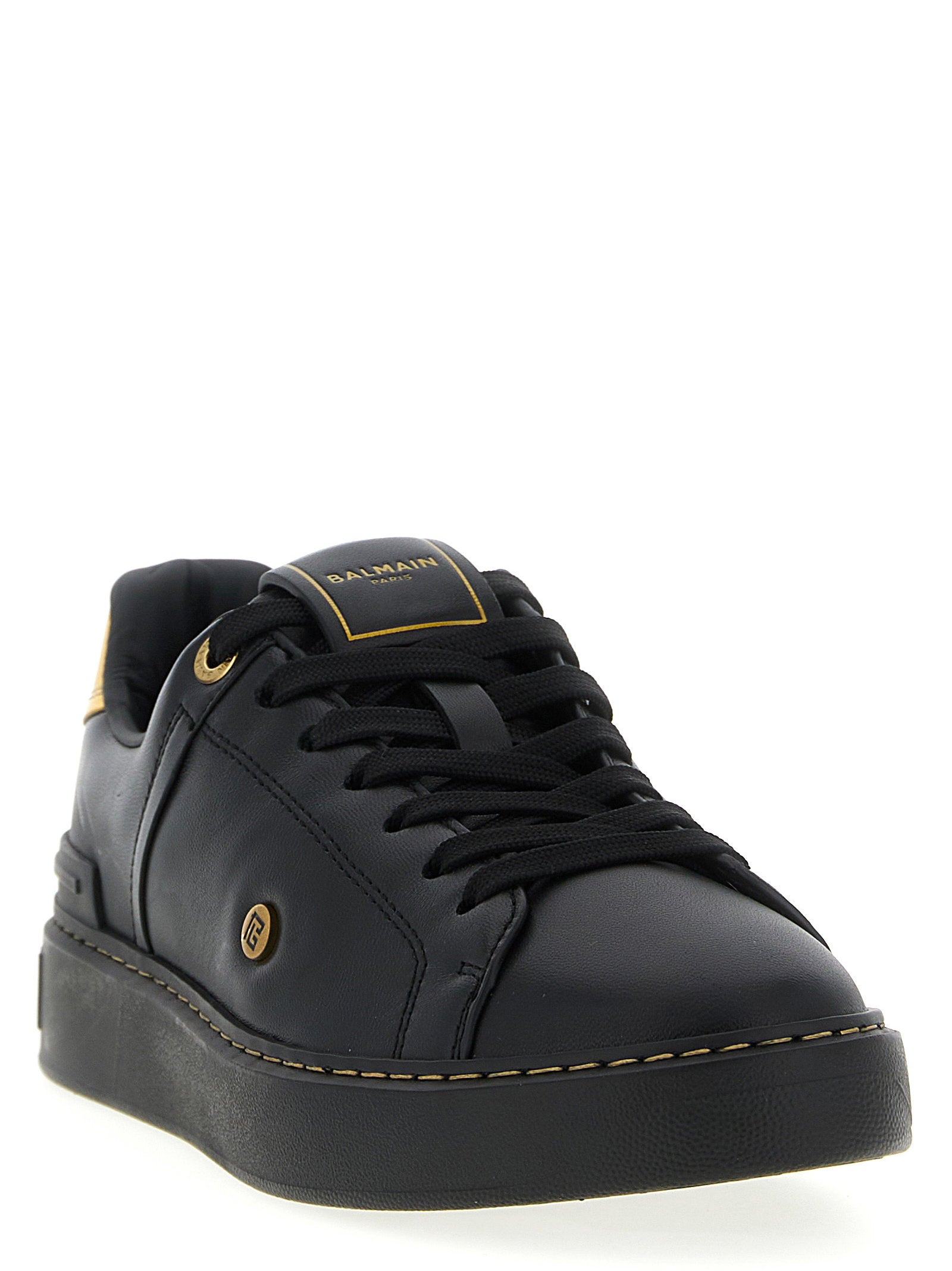 Balmain B-court Sneakers Black