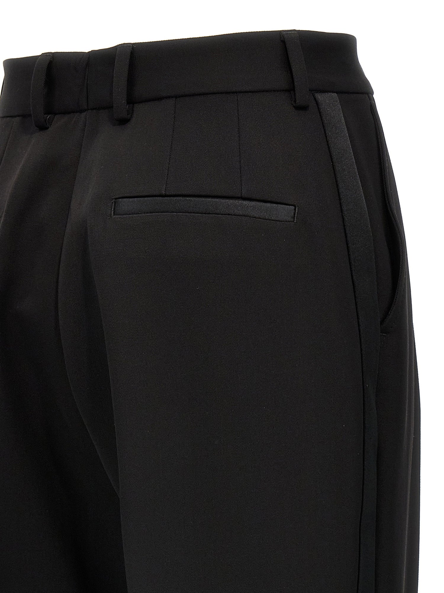 Dolce &amp; Gabbana Tuxedo Pants Black