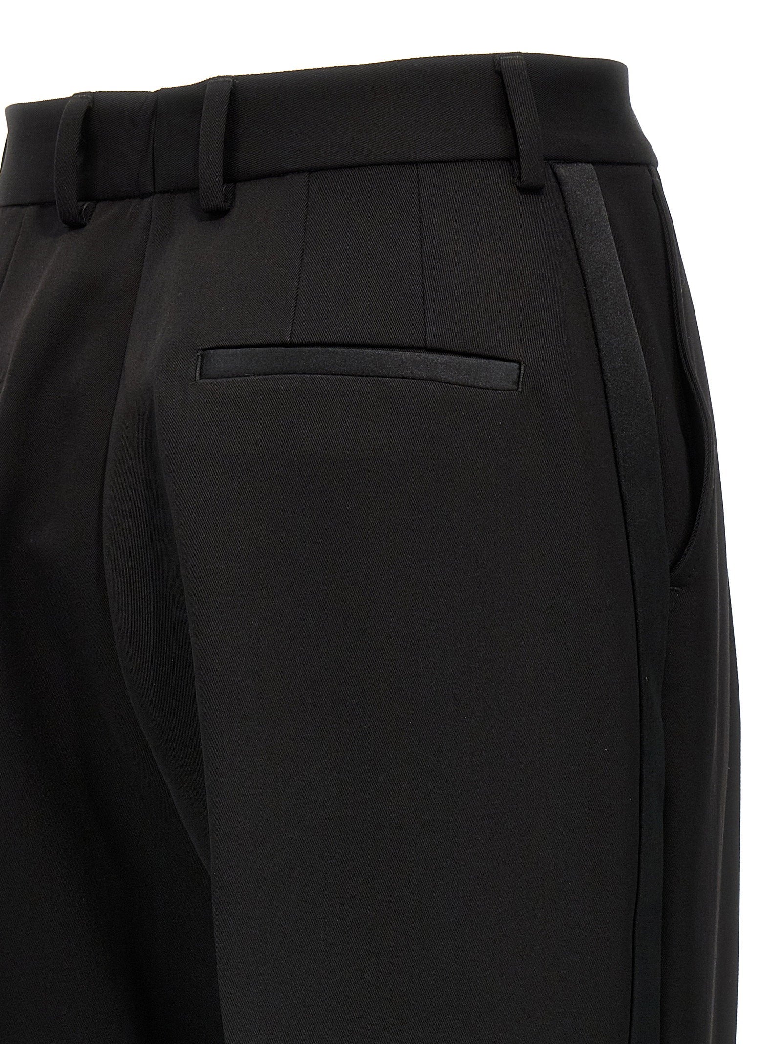 Dolce &amp; Gabbana Tuxedo Pants Black