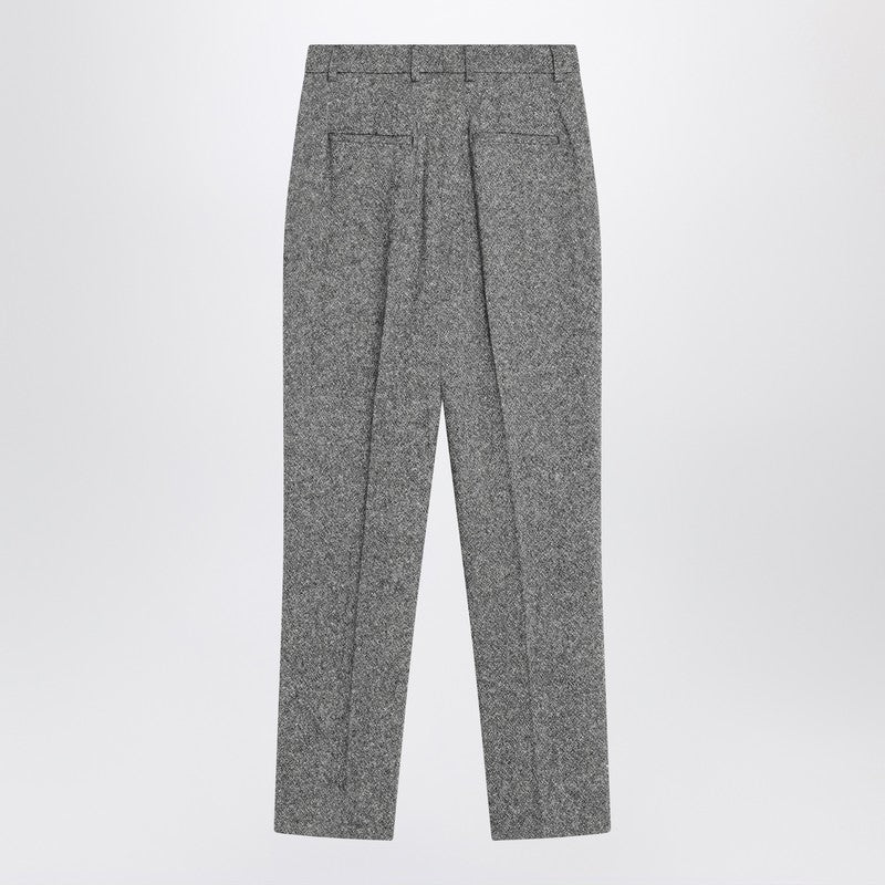 Dolce &amp; Gabbana Wool-Blend Dotted Trousers Multicolor