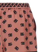 Dolce & Gabbana Silk Bermuda Shorts Pink