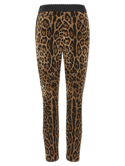 Dolce &amp; Gabbana Leo Leggings Brown