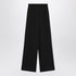 Dolce & Gabbana High-waisted wool-blend trousers in black Black
