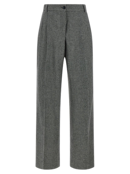 Dolce &amp; Gabbana Prince Of Wales Trousers Gray