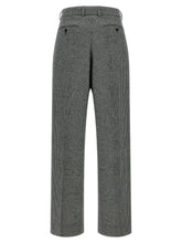 Dolce & Gabbana Prince Of Wales Trousers Gray