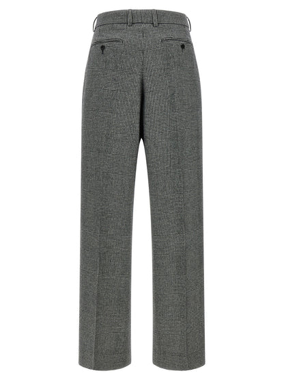 Dolce &amp; Gabbana Prince Of Wales Trousers Gray