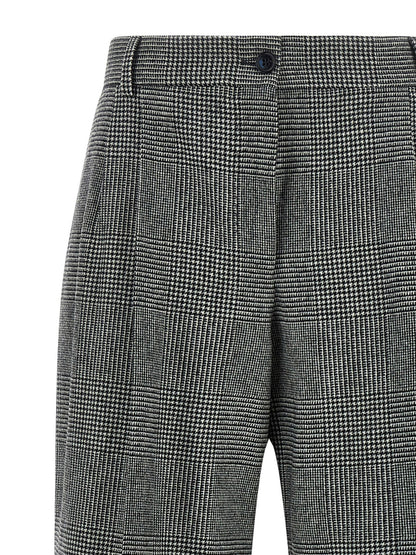 Dolce &amp; Gabbana Prince Of Wales Trousers Gray