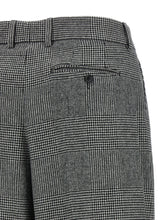 Dolce & Gabbana Prince Of Wales Trousers Gray