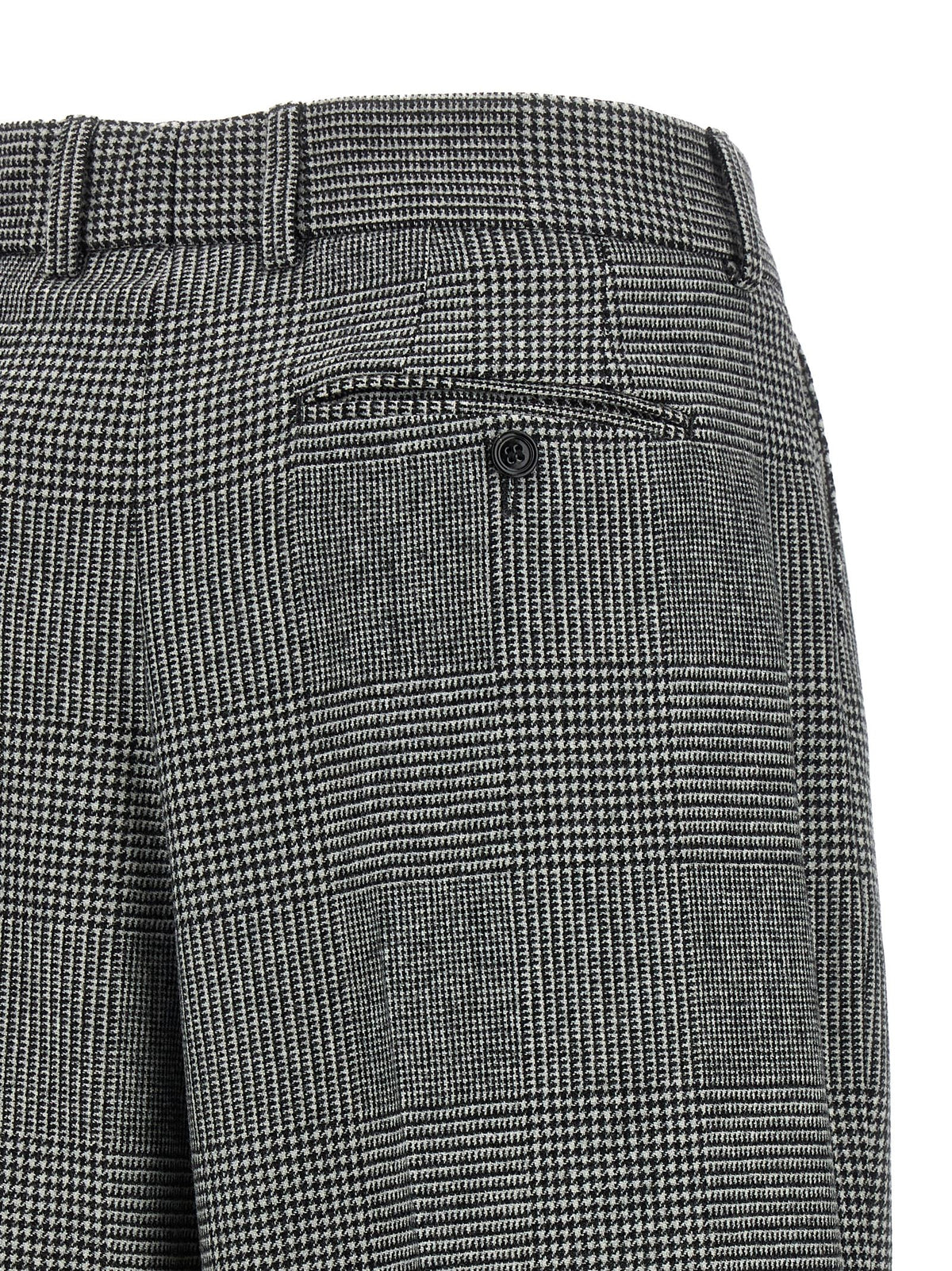 Dolce &amp; Gabbana Prince Of Wales Trousers Gray