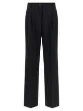 Dolce & Gabbana Double Pinch Pants Black  