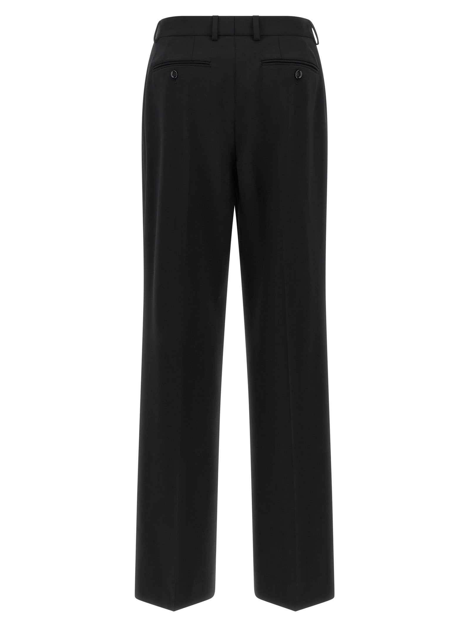 Dolce &amp; Gabbana Double Pinch Pants Black  