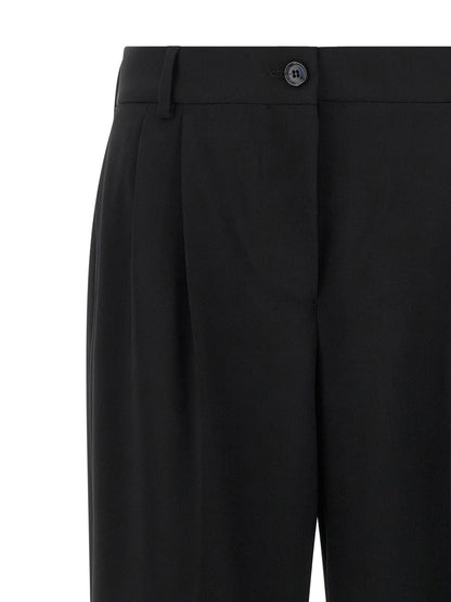 Dolce &amp; Gabbana Double Pinch Pants Black  