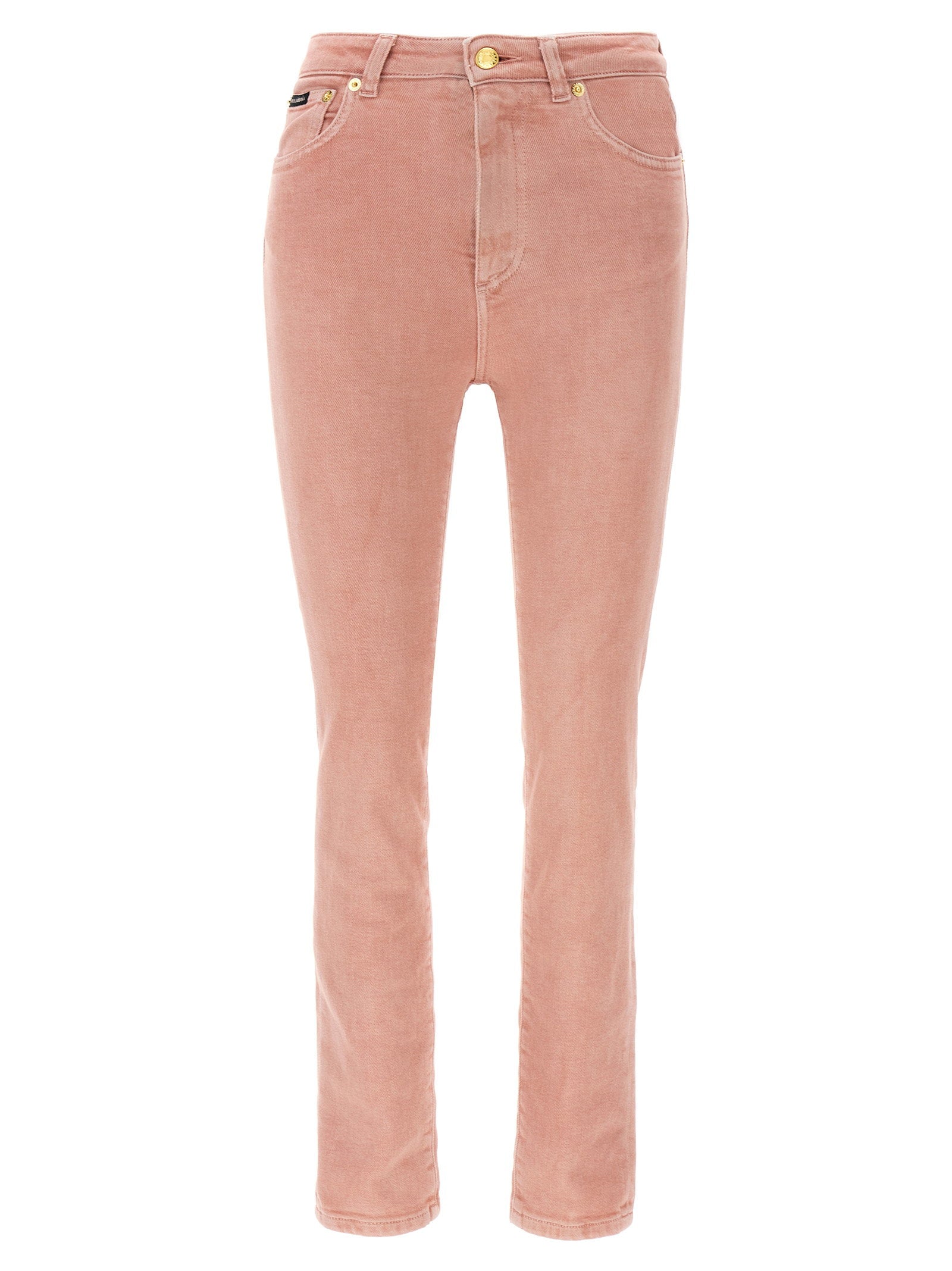 Dolce &amp; Gabbana High Waist Jeans Pink