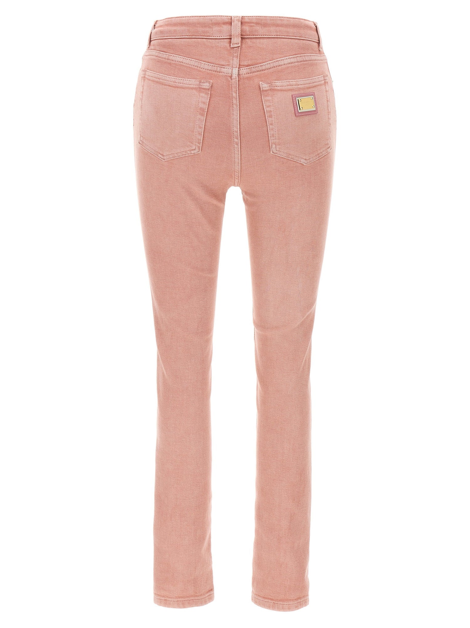 Dolce &amp; Gabbana High Waist Jeans Pink