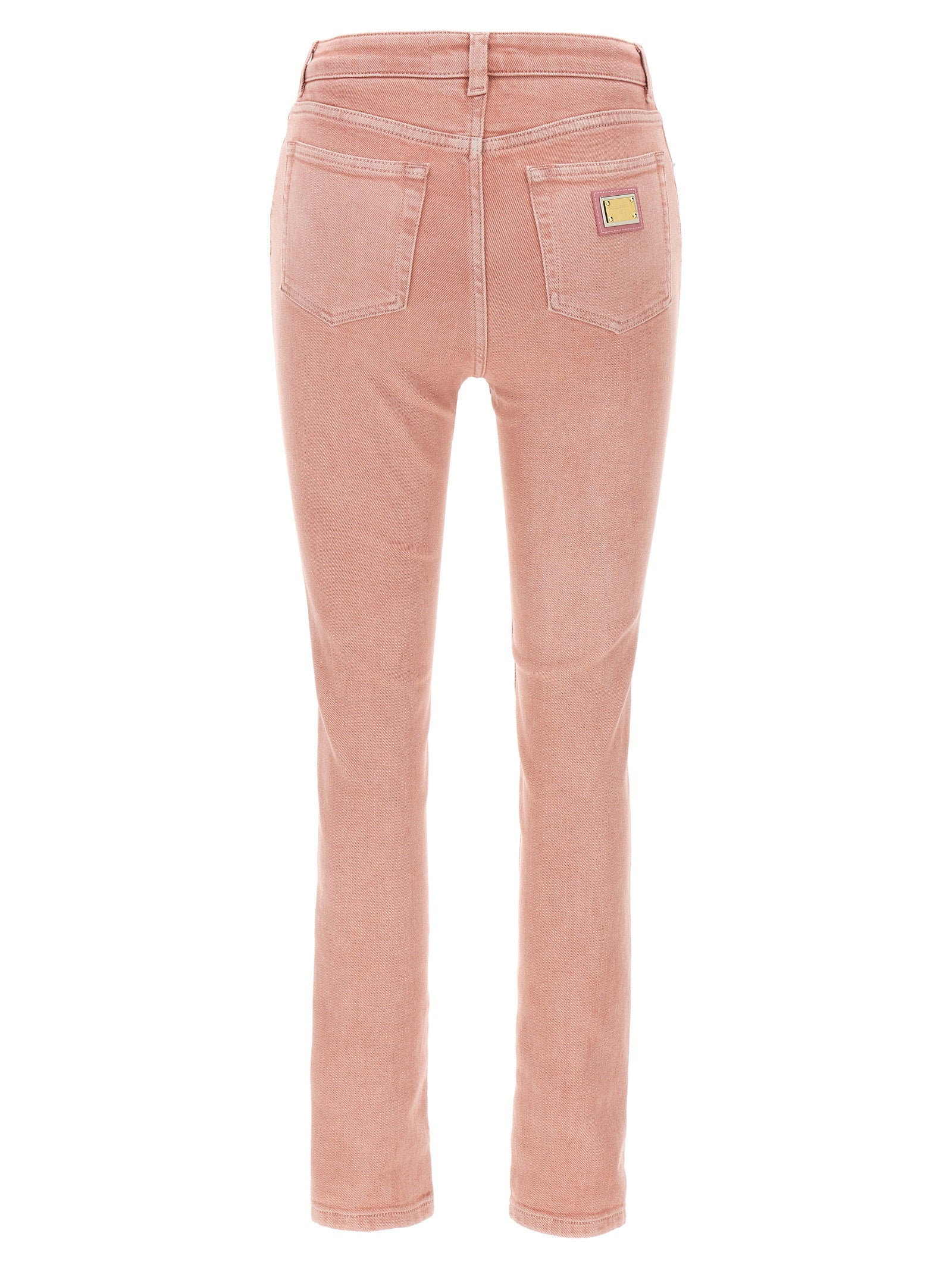Dolce &amp; Gabbana High Waist Jeans Pink