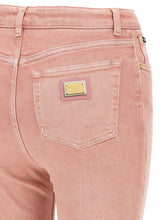 Dolce & Gabbana High Waist Jeans Pink