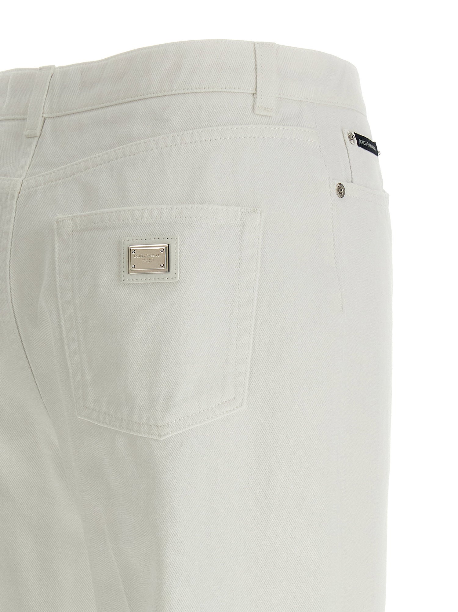 Dolce &amp; Gabbana Denim Jeans White