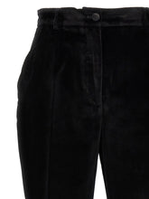 Dolce & Gabbana Velvet Tuxedo Pants Black