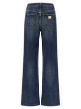 Dolce & Gabbana Logo Plaque Jeans Blue