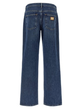Dolce & Gabbana Wide Leg Jeans Blue