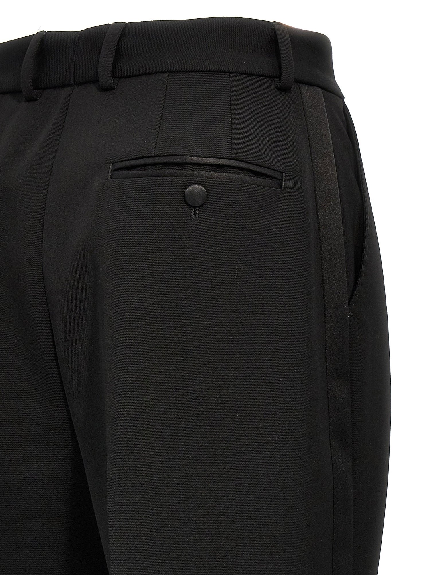 Dolce &amp; Gabbana Tuxedo Pants Black