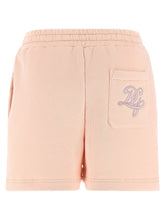 Dolce & Gabbana Logo Patch Shorts Pink