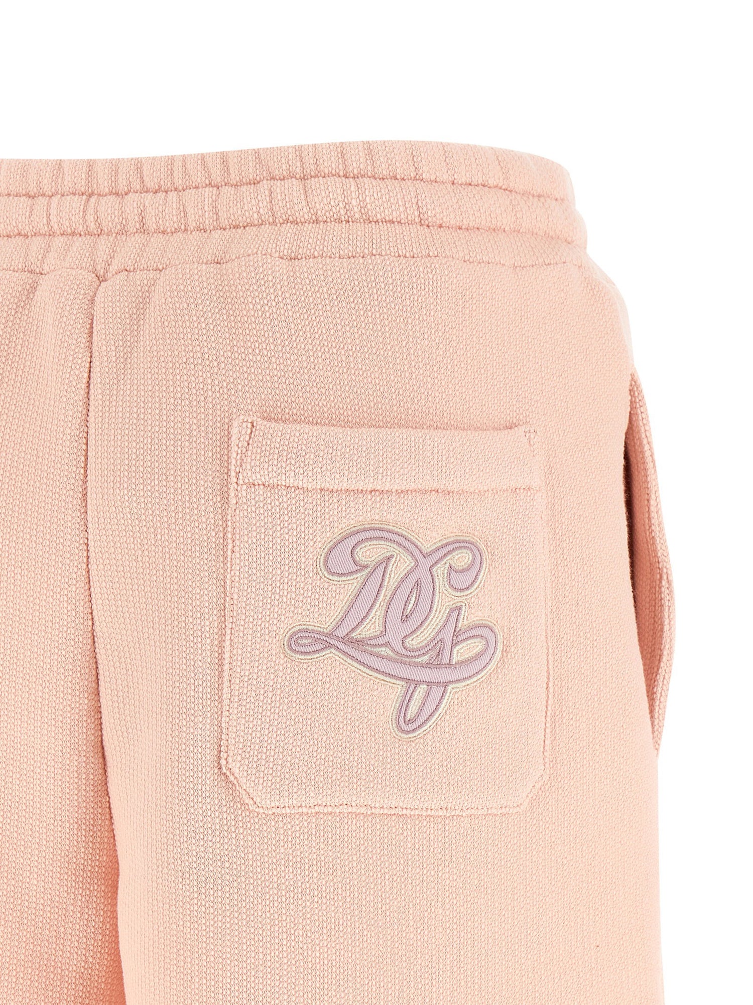 Dolce &amp; Gabbana Logo Patch Shorts Pink