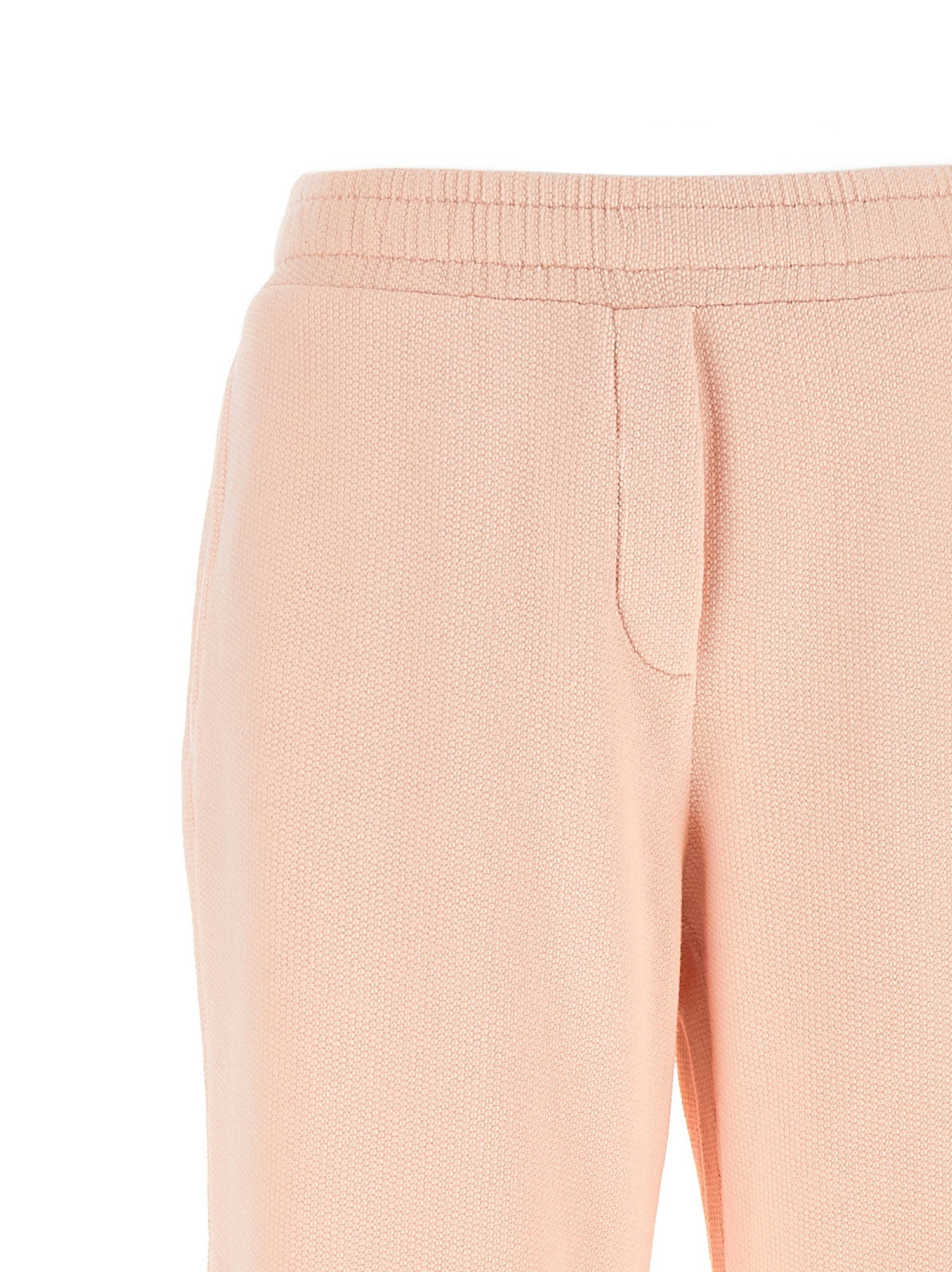Dolce &amp; Gabbana Logo Embroidery Joggers Pink