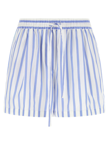Dolce &amp; Gabbana Striped Bermuda Shorts Light blue